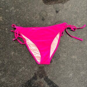 Pink bikini bottoms